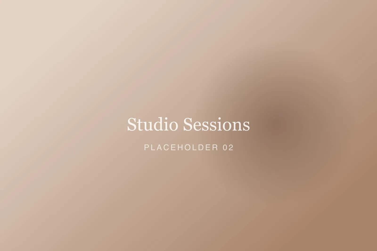 Studio Sessions photo by Yours Truly Photo